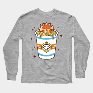 Corgi Ramen Life Long Sleeve T-Shirt